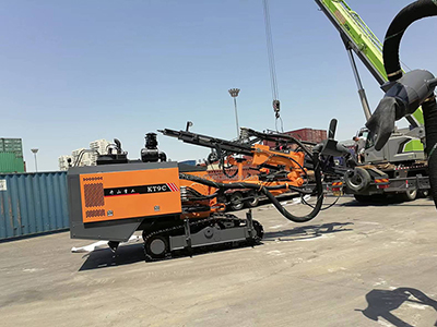 KT9C Integrated DTH Drilling Rig