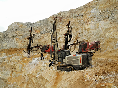 TP-120H Surface Top Hammer Drill Rig